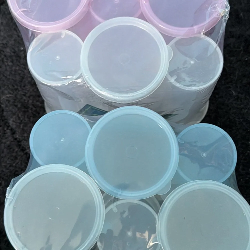 James Alex clear plastic