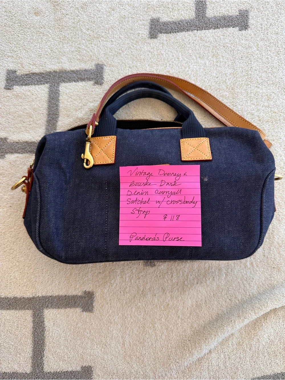 Dooney & Bourke stylish navy