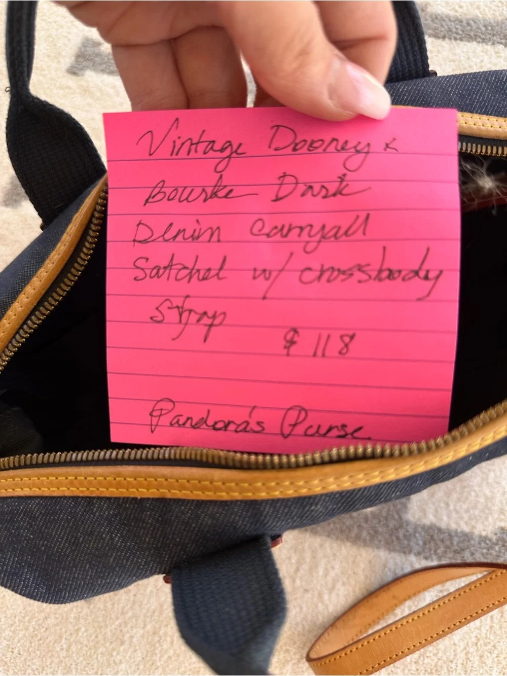 Dooney & Bourke stylish navy