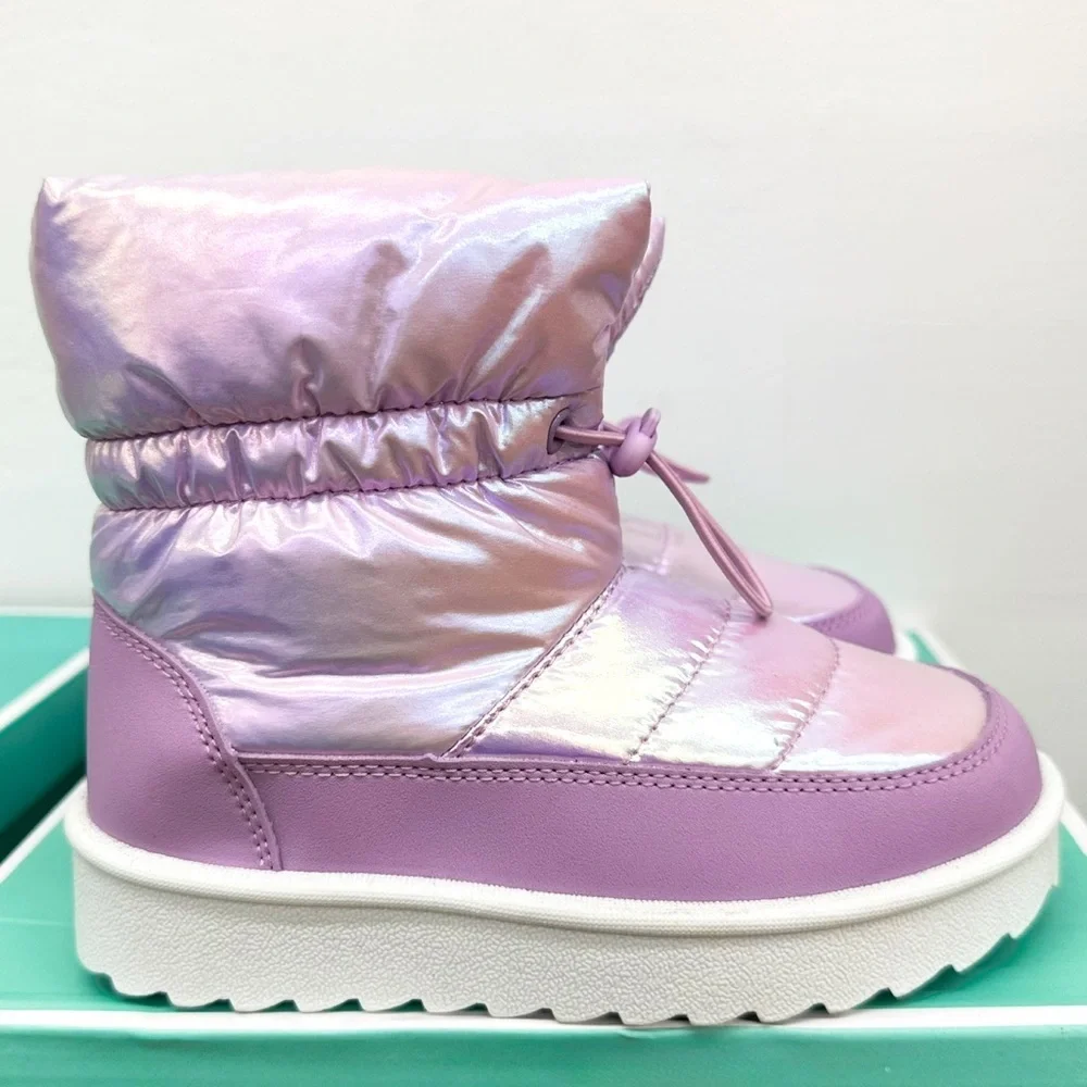 GIRLS Purple Winter Snow/Rain Boots