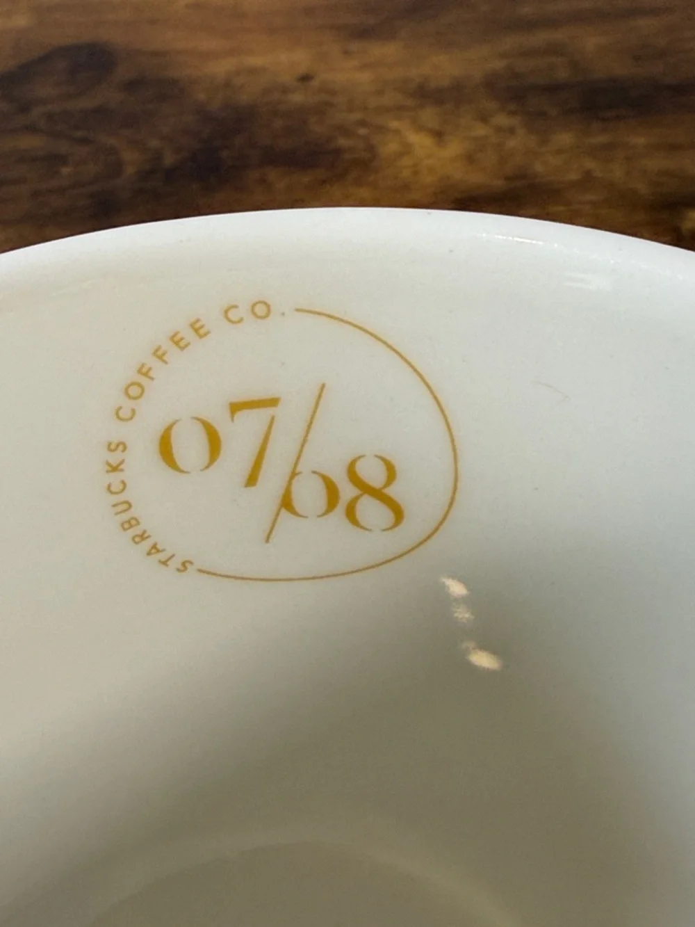Starbucks hand painted