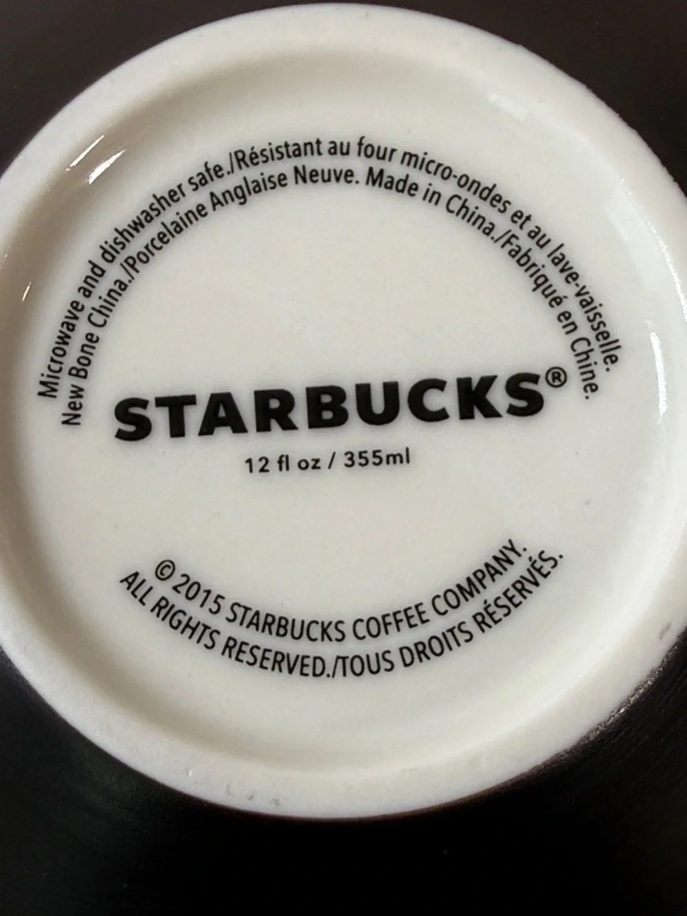 Starbucks hand painted