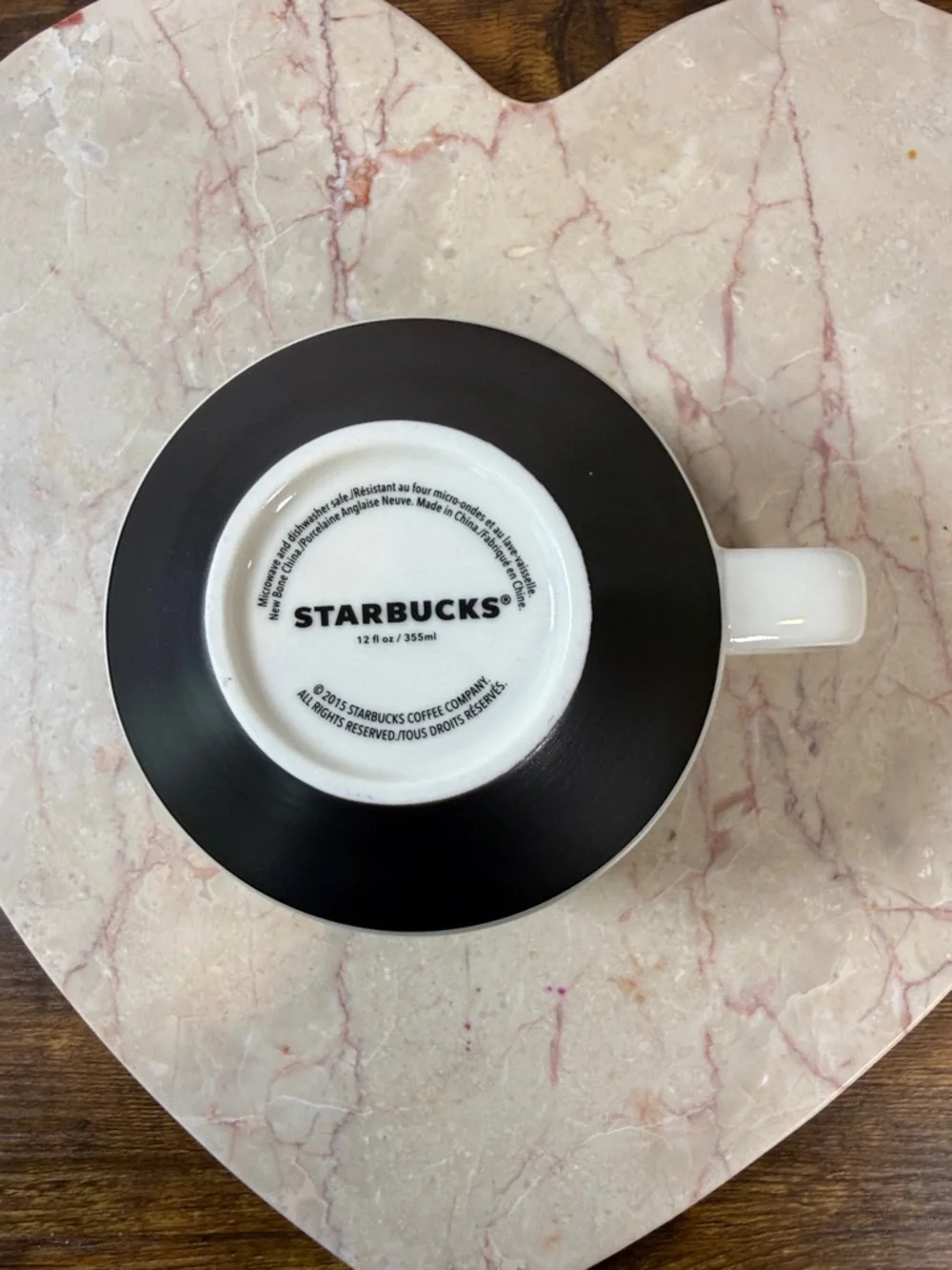 Starbucks hand painted