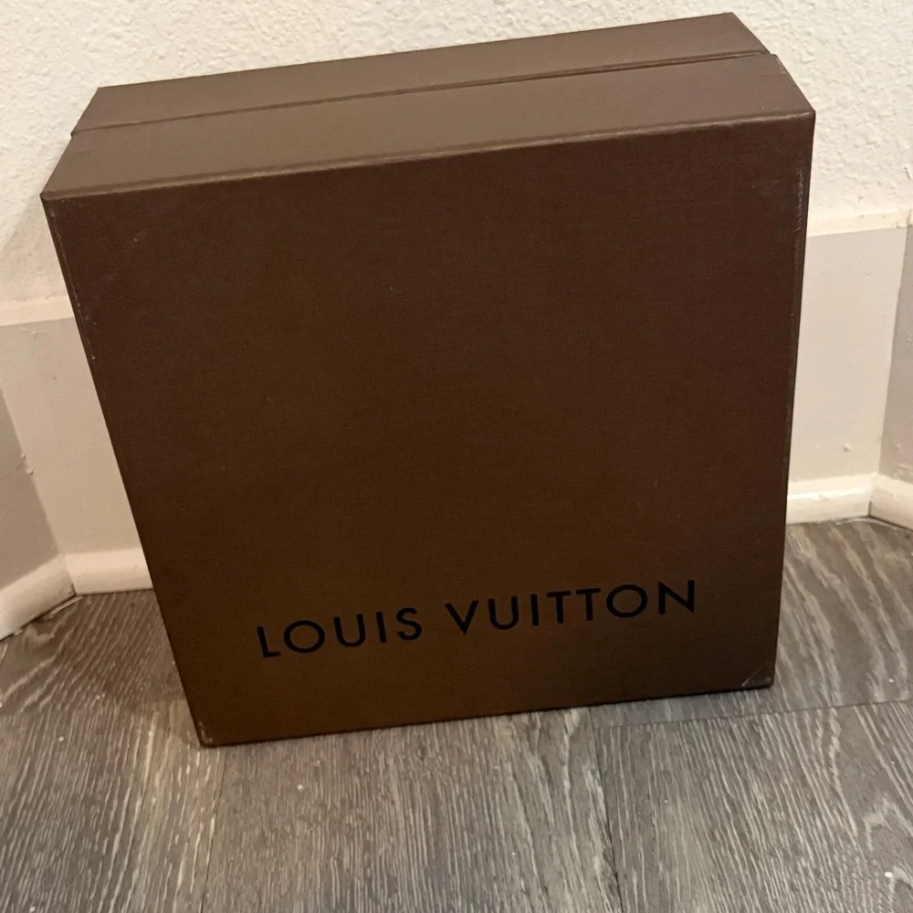 Louis Vuitton Dark Brown Storage Box