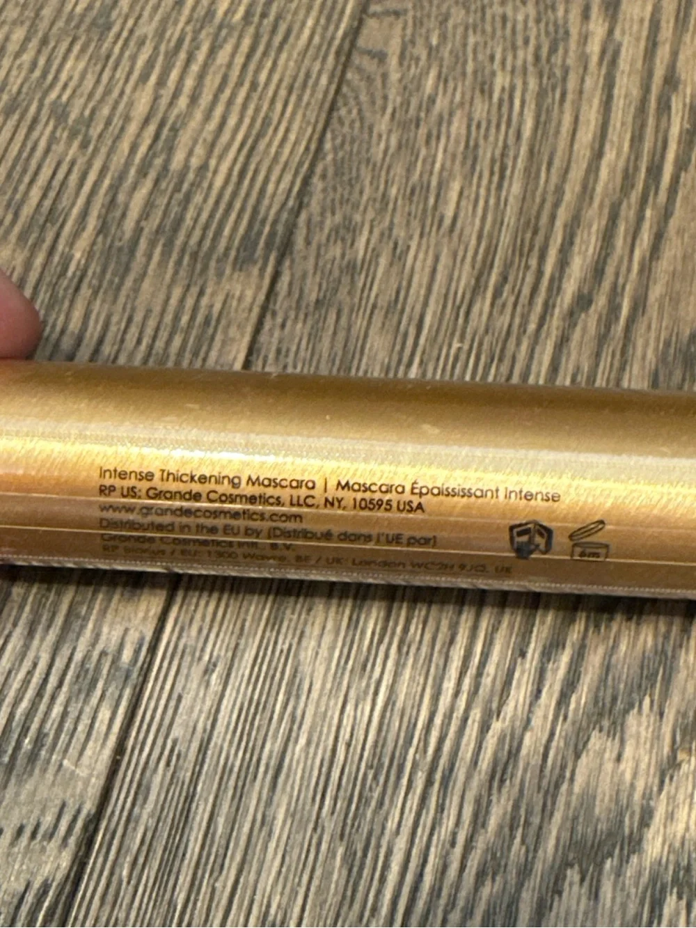 grande cosmetics gold intense metallic