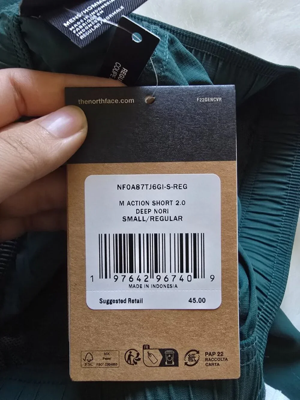 The North Face brand new