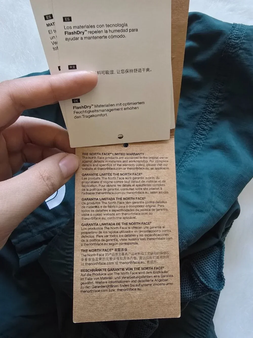 The North Face brand new