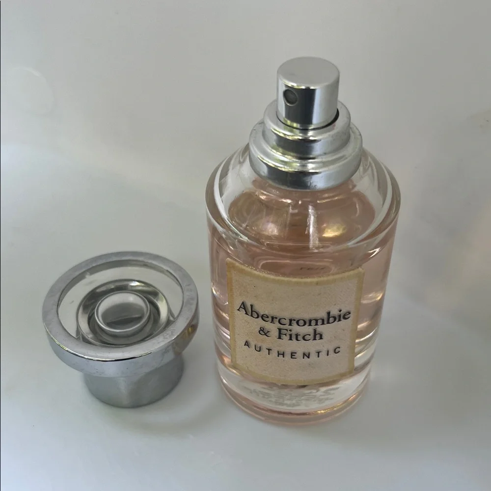 Abercrombie & Fitch Authentic Fragrance with Silver Cap