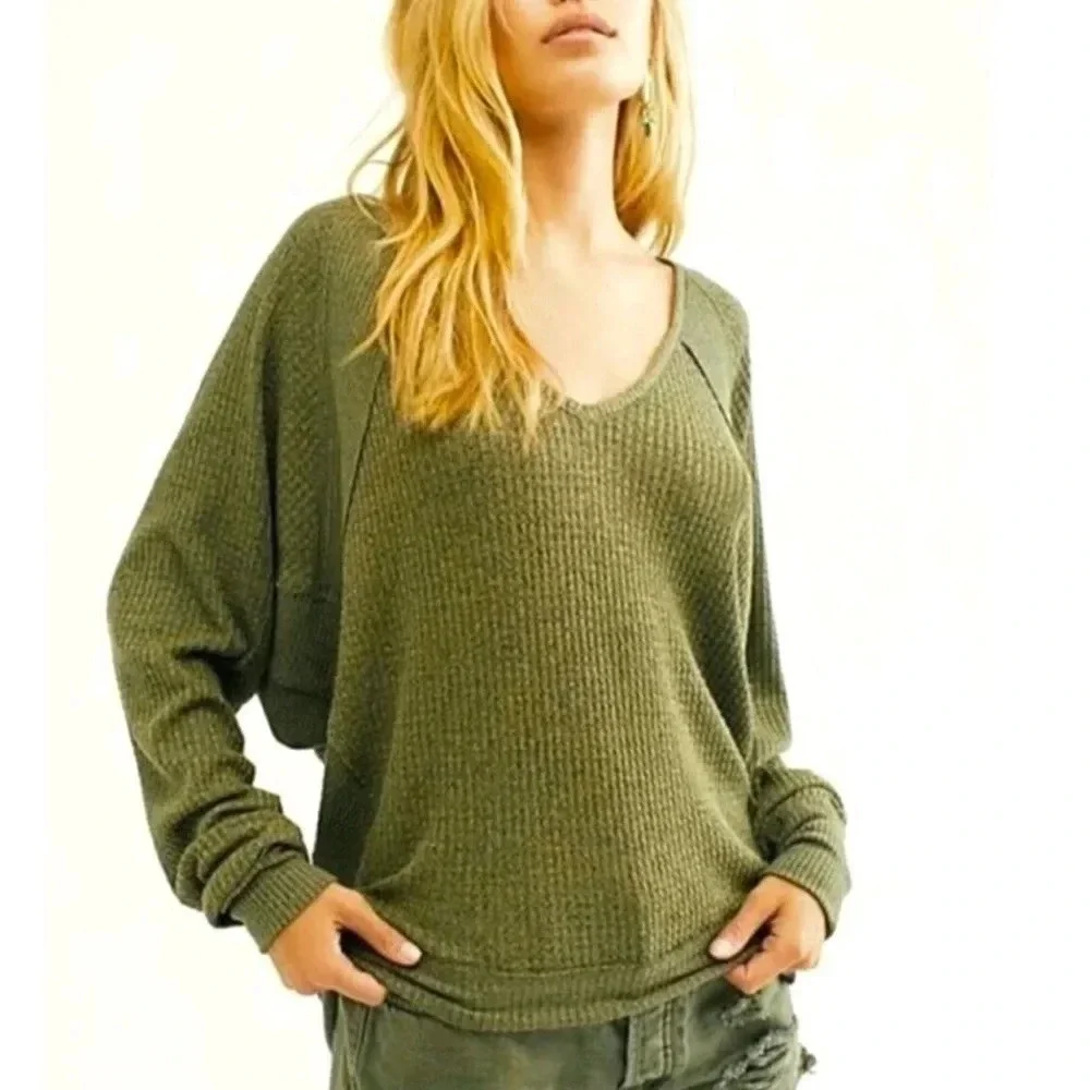 Free People Santa Clara Thermal in Ferngully