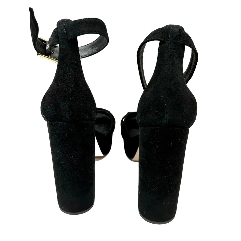 Good American Description Square Toe Platform Heel Sandals
