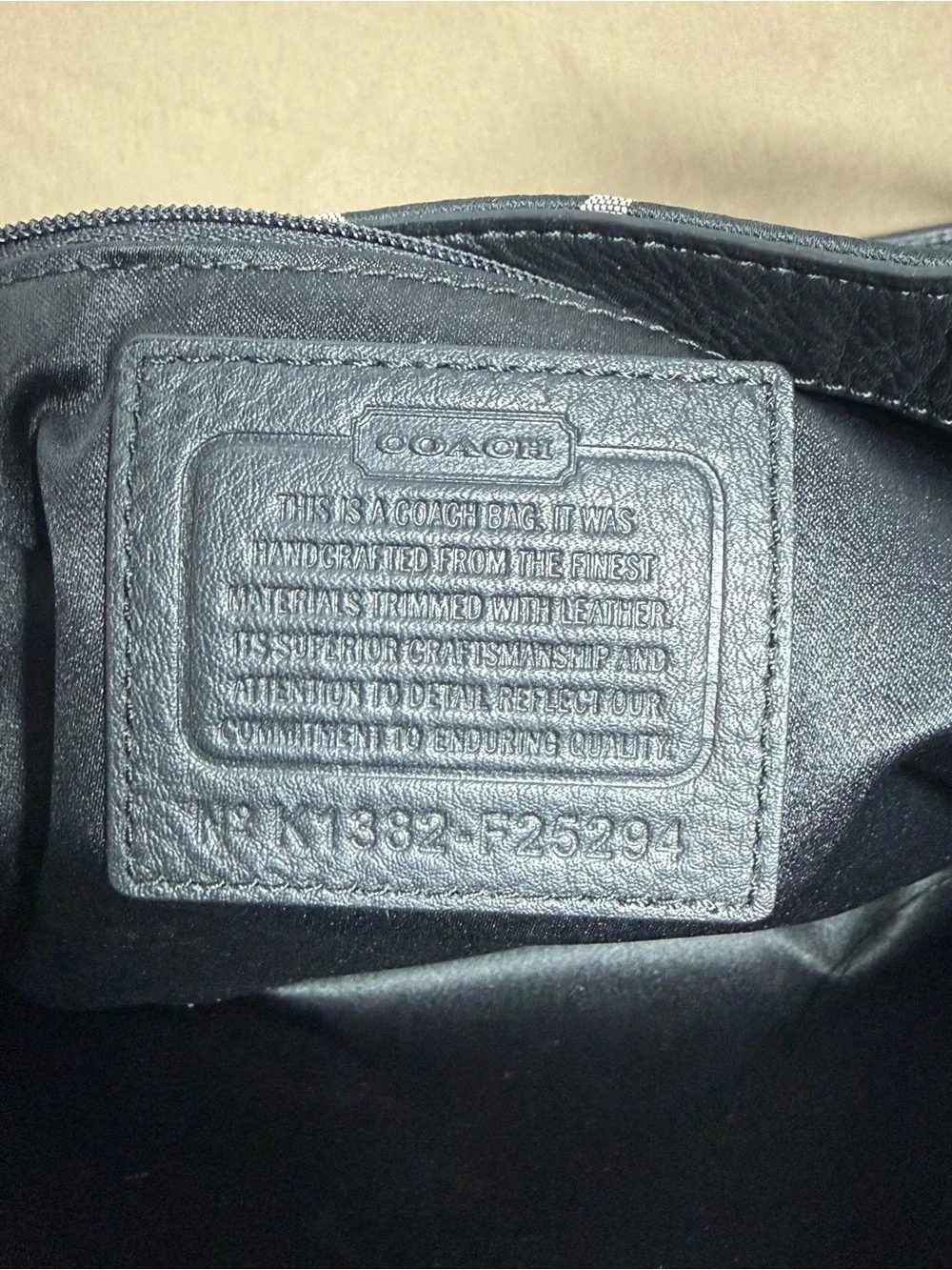 Coach authentic vintage