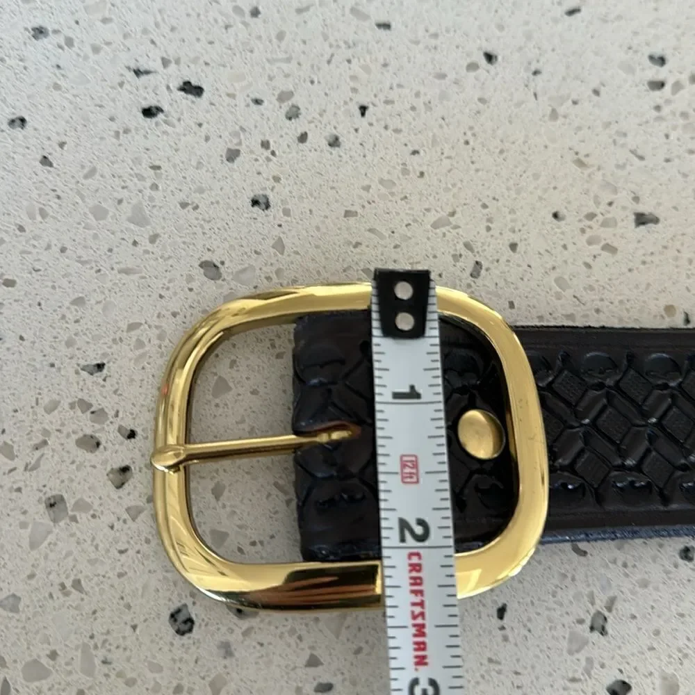 leather belt base owned