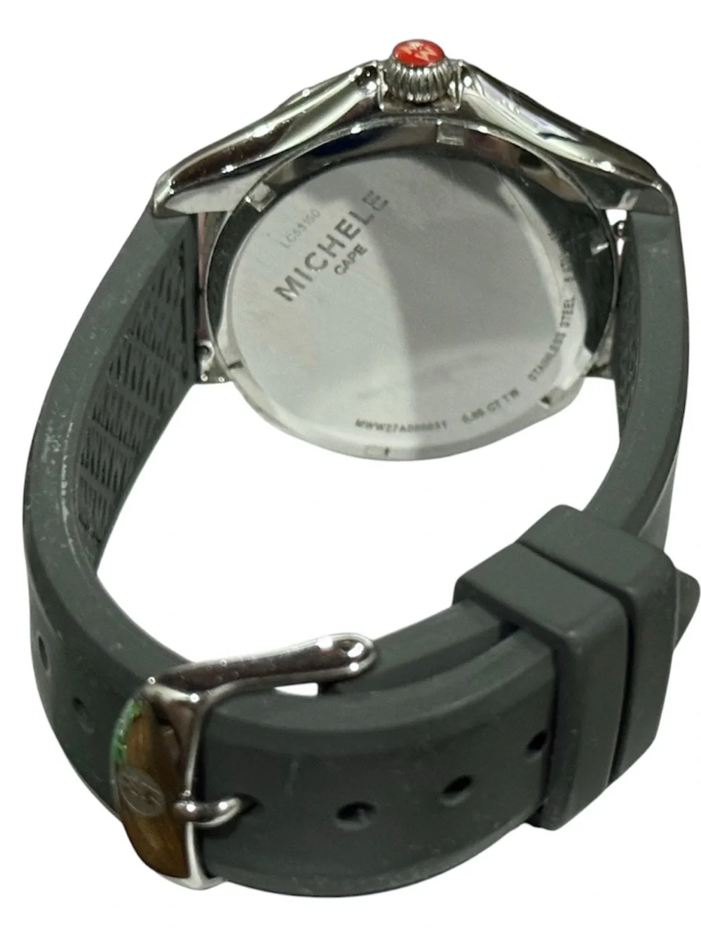 Michele polished silver