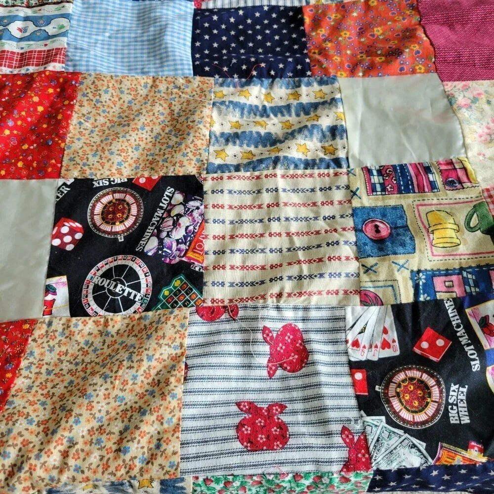 Patchwork Quilt Top 84
