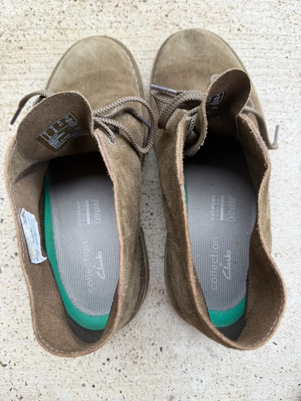 Clarks bushacre suede
