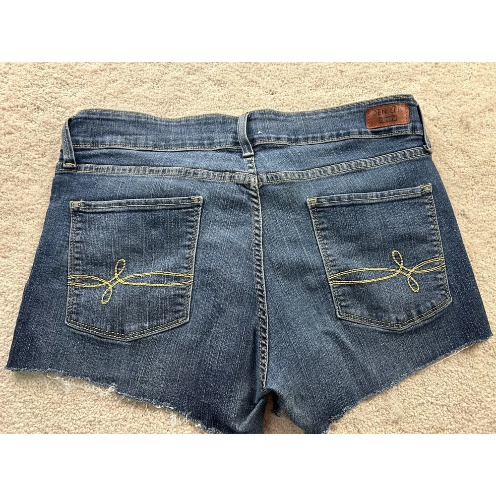 Denizen Levi's Women's Denim Modern Skinny Shorts Size 18 Blue‎