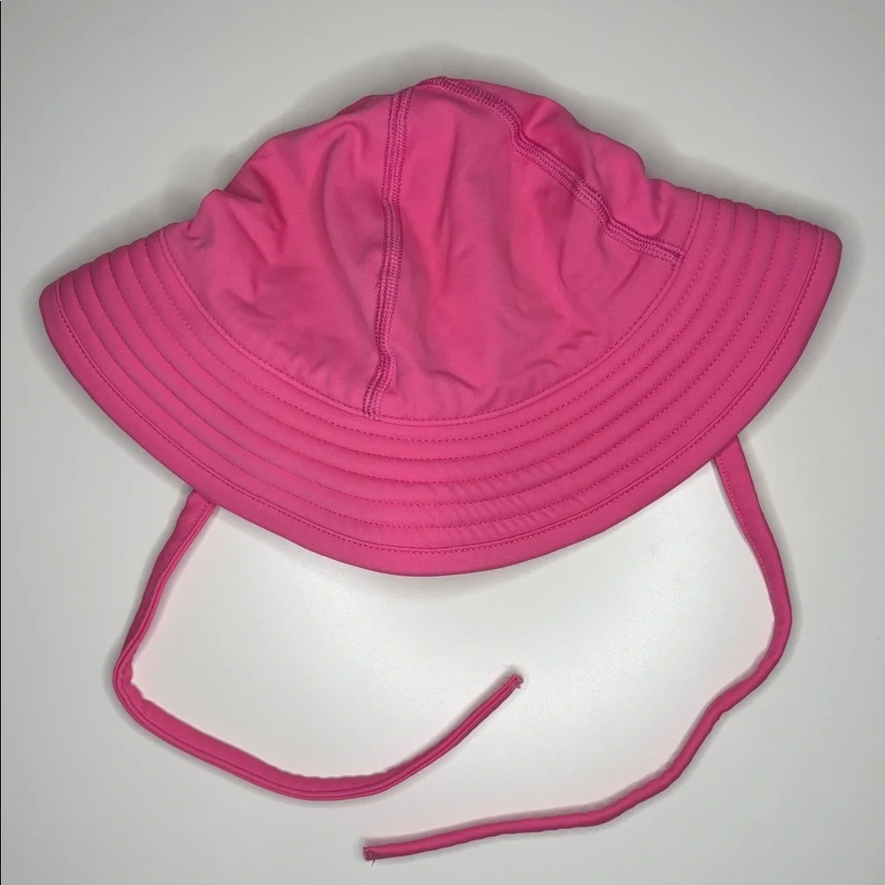 NWT Hanna Andersson Baby Swim Sun Hat, Pink Flash,‎ Size XS