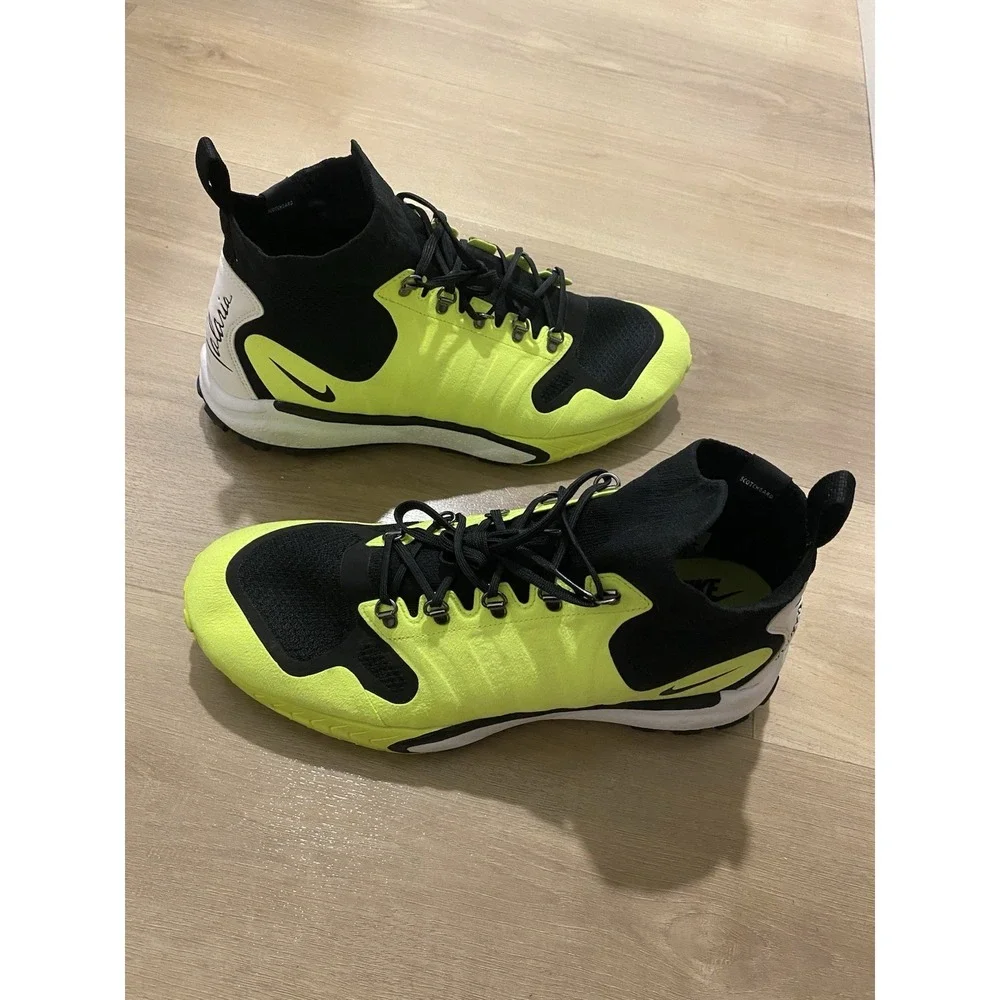 Nike Air Zoom Talaria Mid Flyknit OG Neon 856955-007 Size 11.5