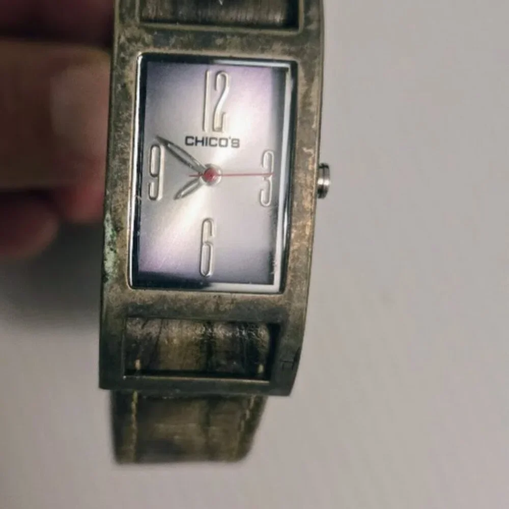Vintage Chico's watch leather‎ strap