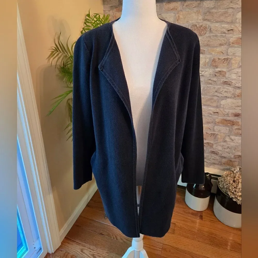 J.CREW women's size XS sweater dark blue