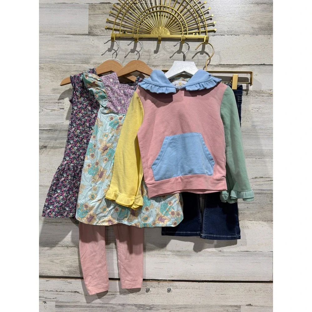 Carter's Tucker + Tate Girls Sweet Petunia 3T Floral Bundle Cottagecore