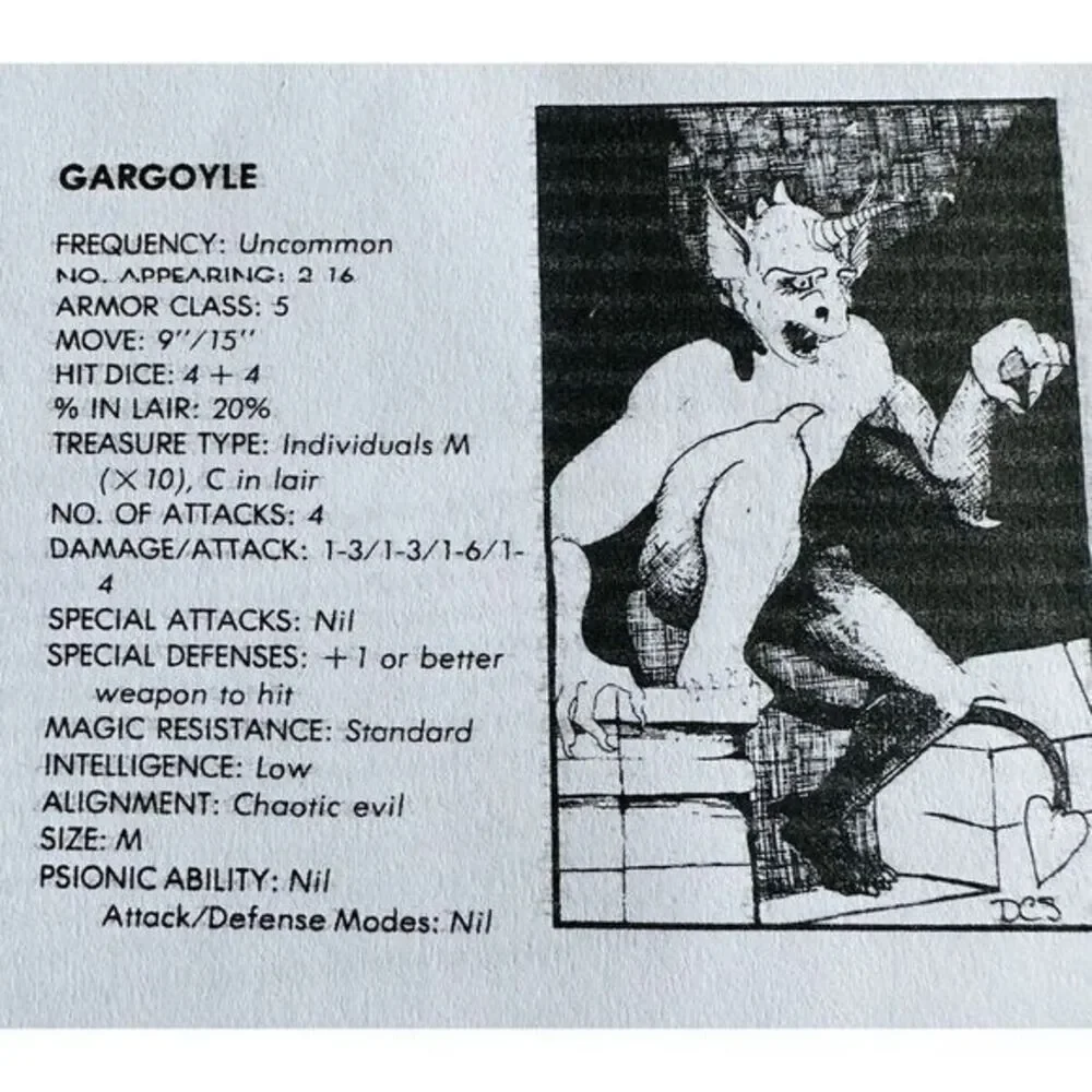N/A gargoyle armor