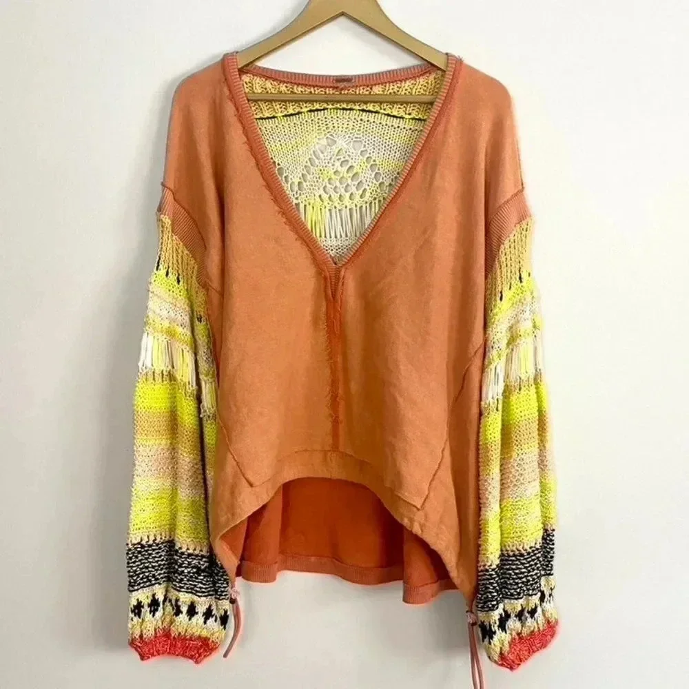 Free People oversized neck