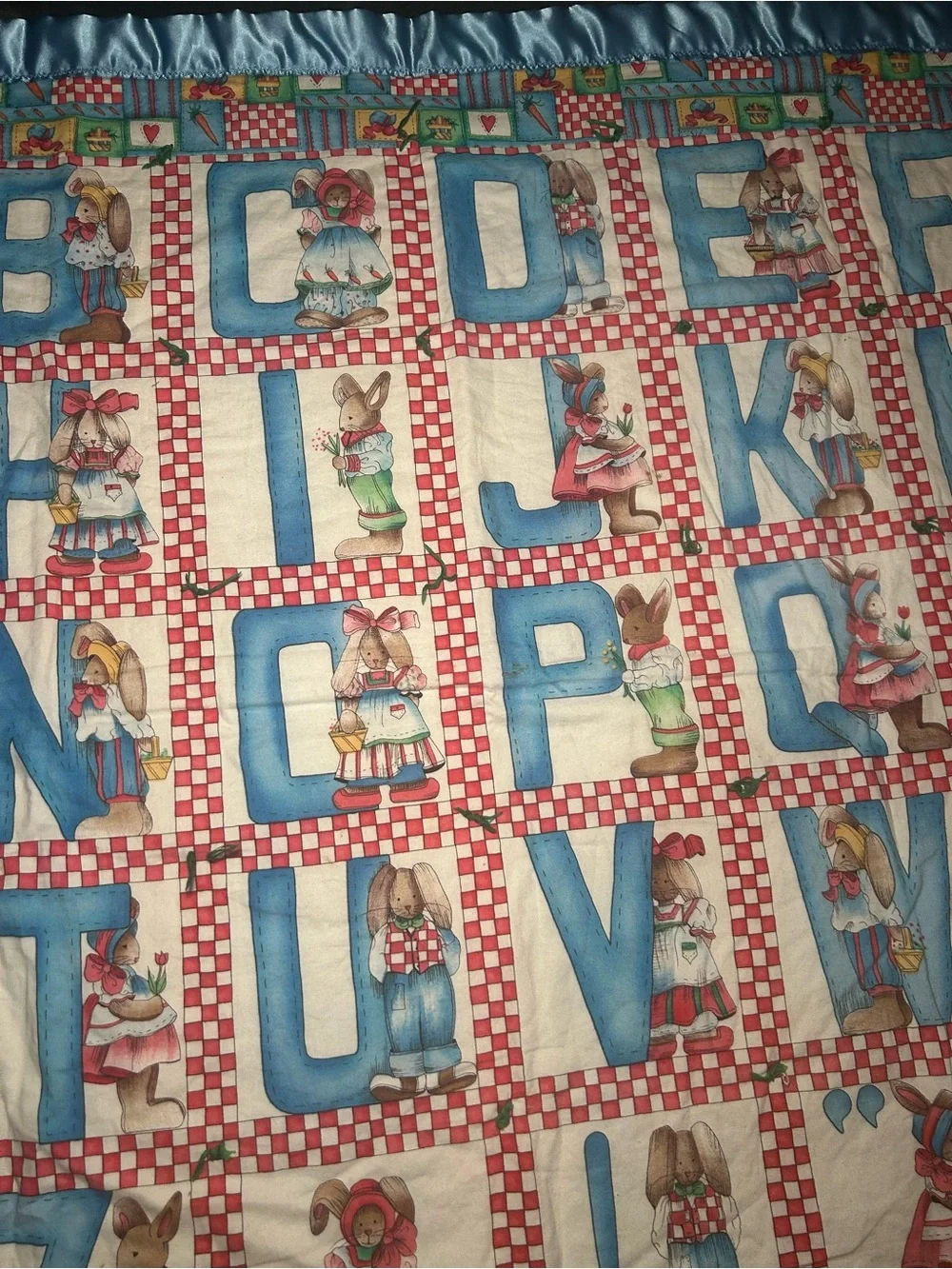 N/A bunny good checkered