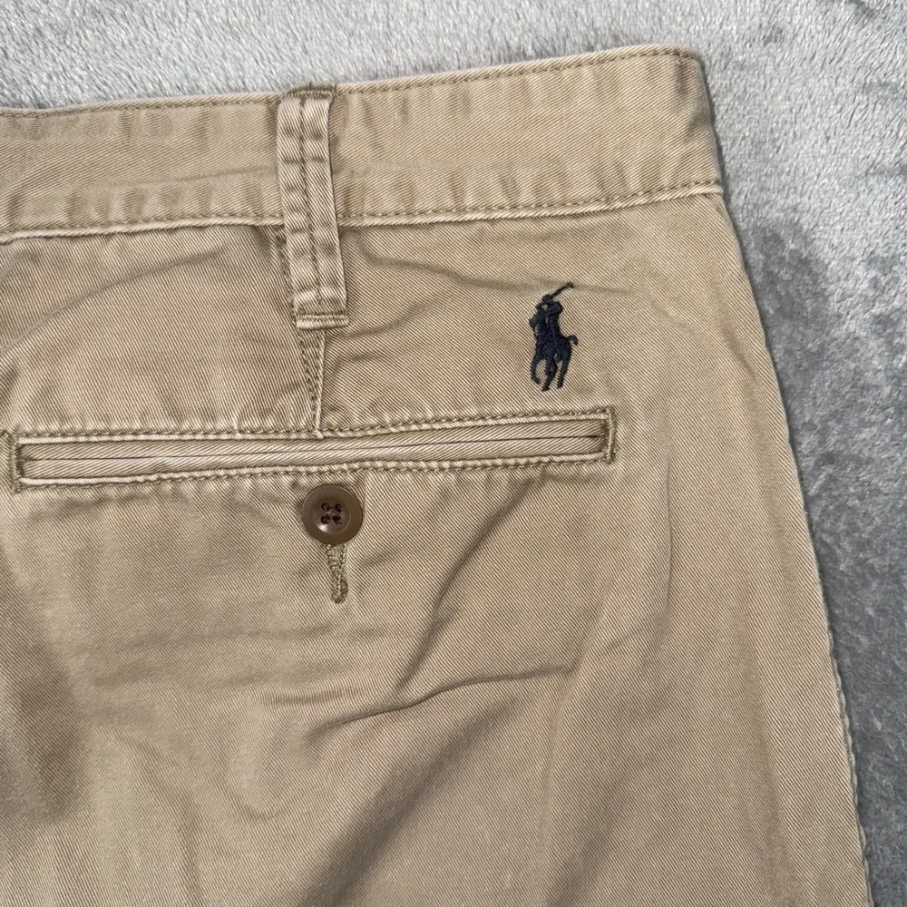 Polo Ralph Lauren Men's Relaxed Fit Khaki Shorts Size 34 Beige 9