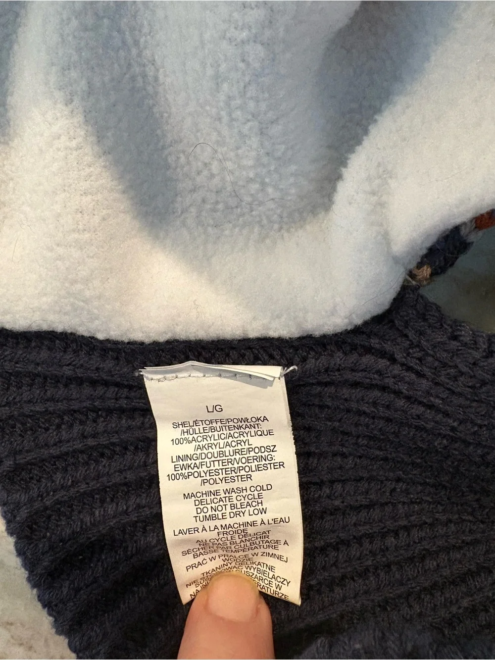 Telluride Clothing Company navy dog