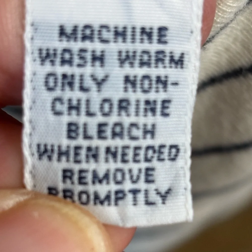Polo Ralph Lauren cream and Blue Striped Cotton Polo Shirt Mens XL‎