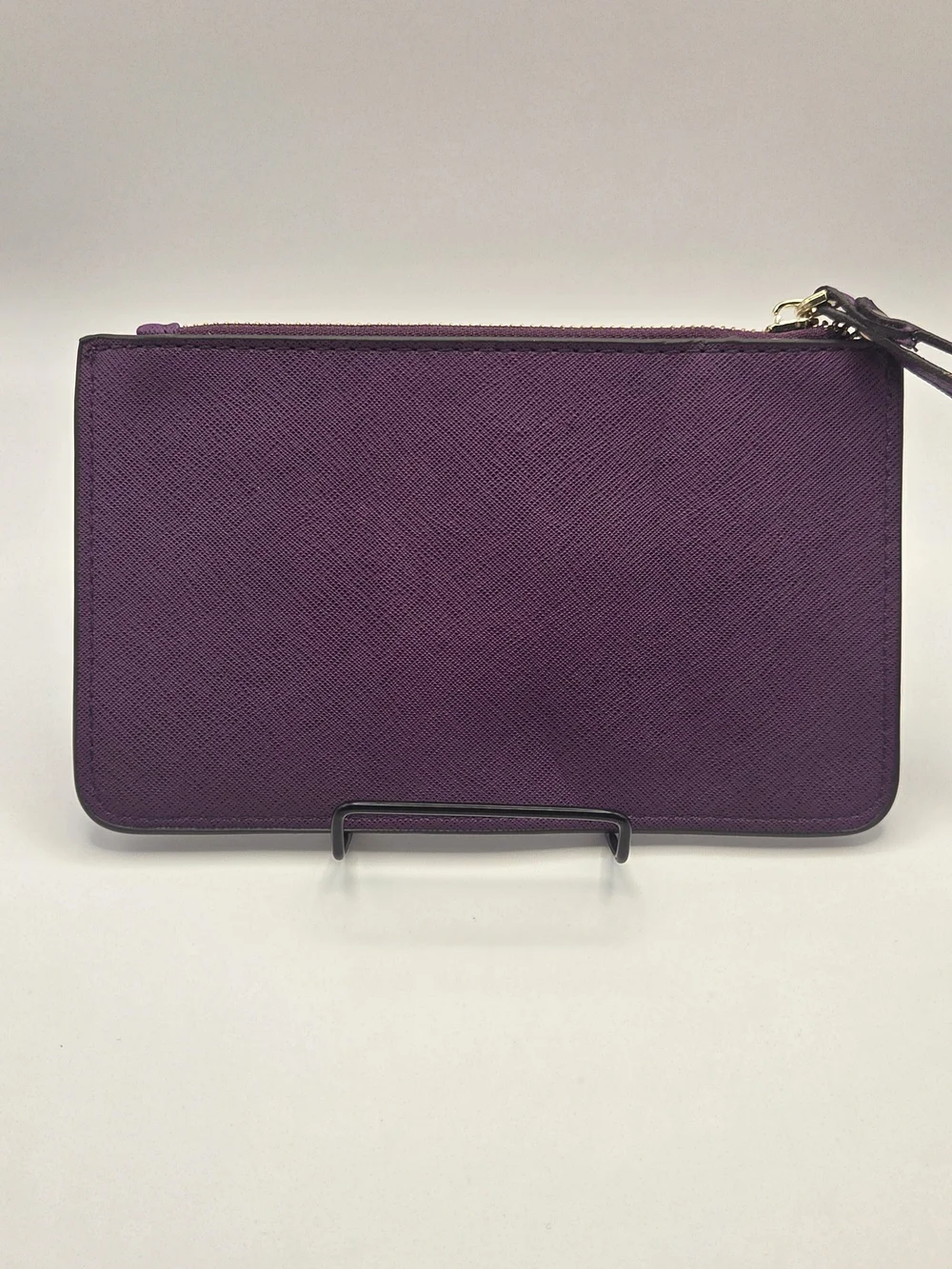Kate Spade New York Leather Clutch Purple