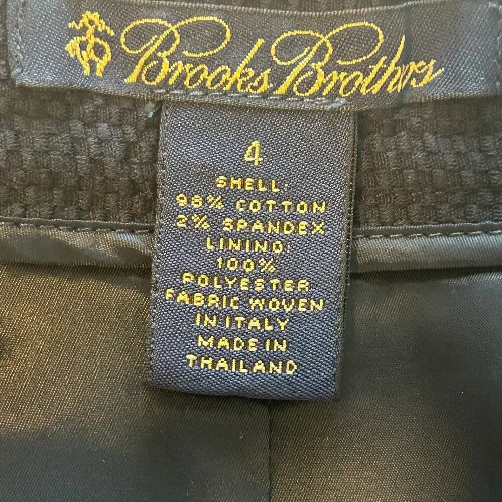 Brooks Brothers buttons fabric 98%