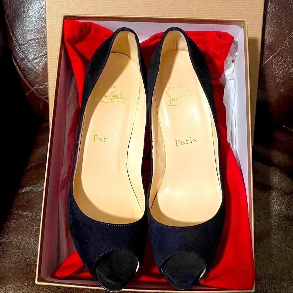 Christian Louboutin presenting “christian