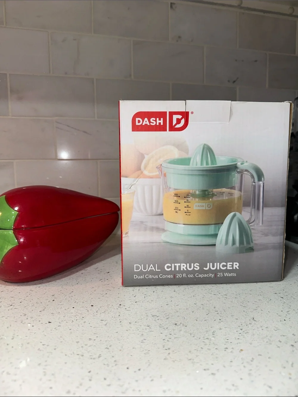 Ash Red Citrus Juicer Box - Squeeze The Day