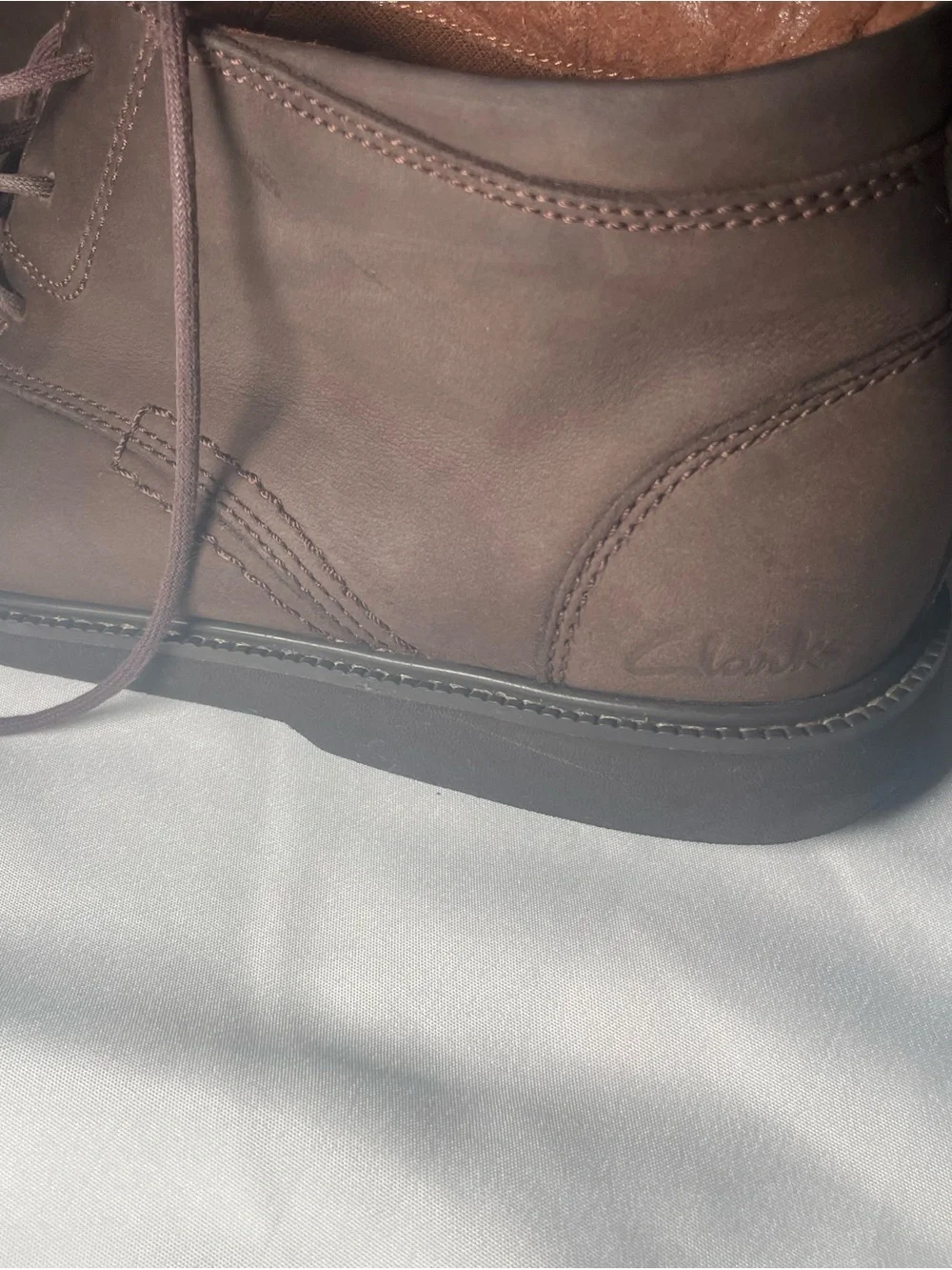 Clarks smooth dark