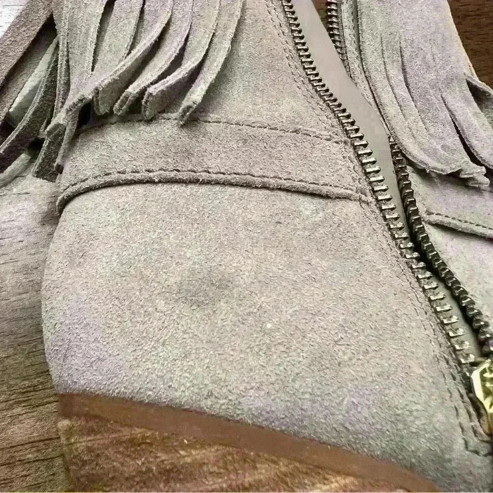 Lauren Ralph Lauren taupe leather