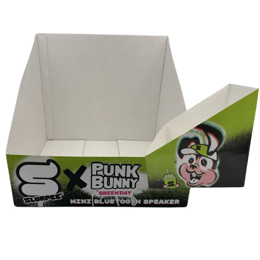 Green Day Punk Bunny 7-Eleven Slurpee Kerplunk Store‎ Display Box RARE Promo