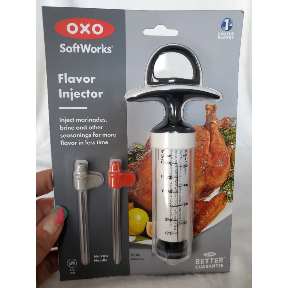 Don't forget to flavor your meat baby with this Flavor Injector Kitchen Tool