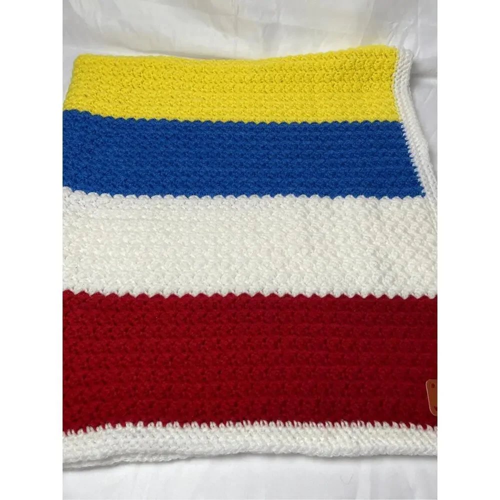 Vintage Crocheted Afghan - You Better‎ Use This!