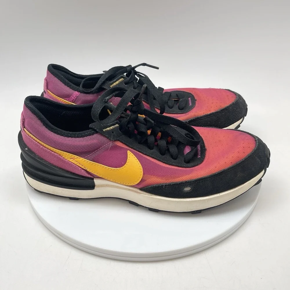 Nike Waffle One Sneakers Youth 7Y Purple Athletic‎ Running DC0481-600 Shoes