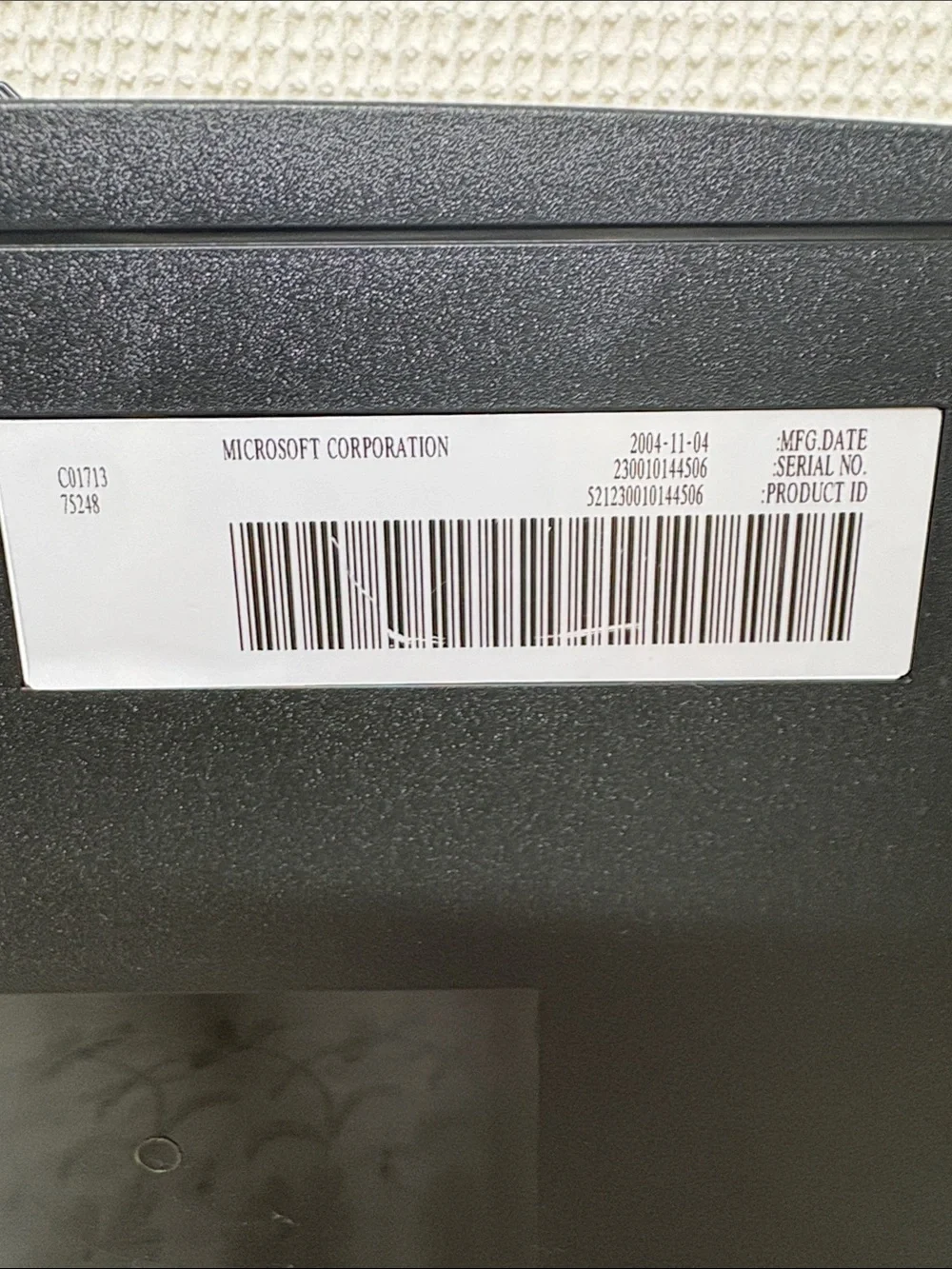 N/A black xbox