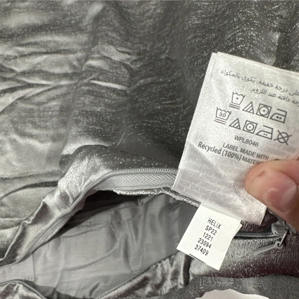 NEW $135 [ 1 Standard ] Quilted Pillow Sham for Hotel Collection‎ Helix Slate