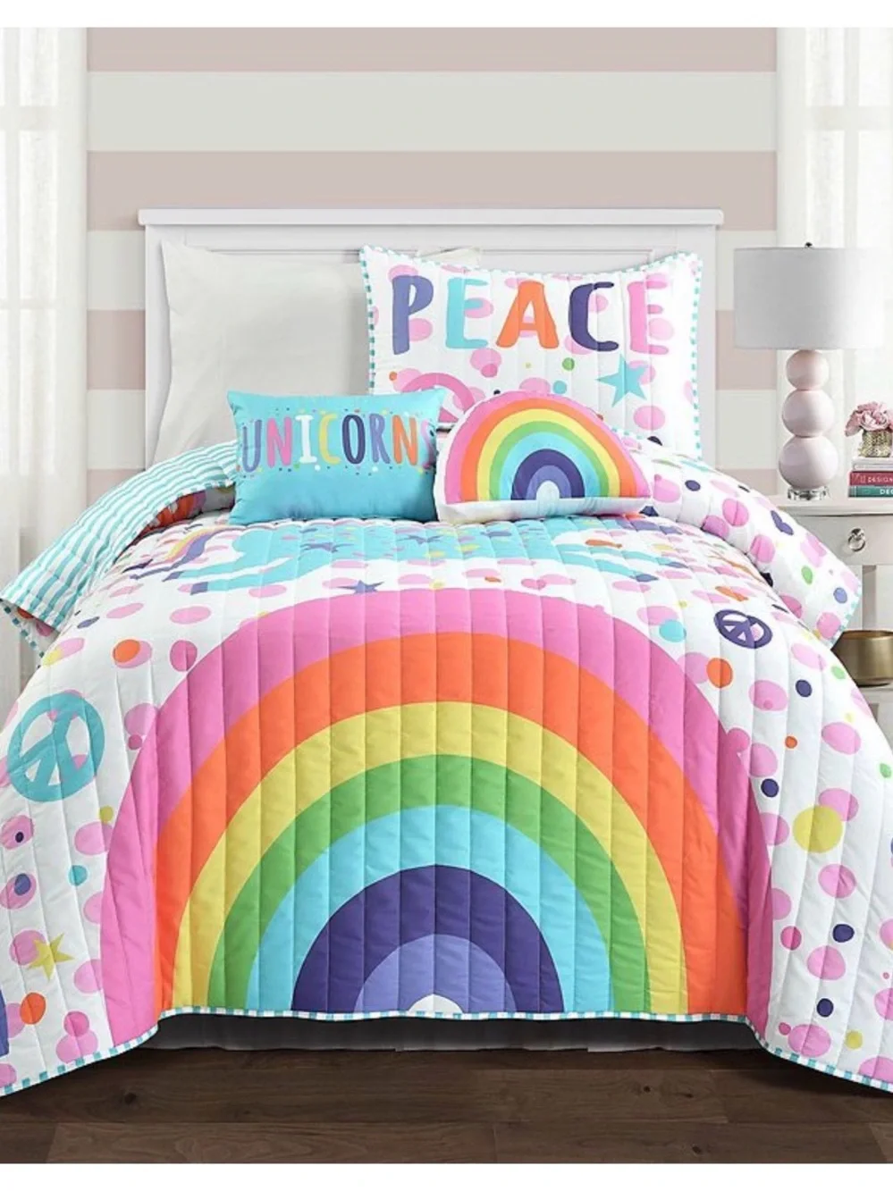 Lush Decor playful aqua
