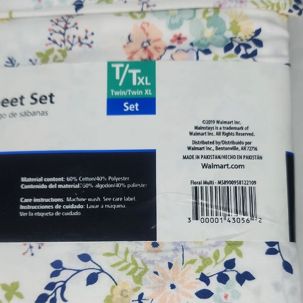 Mainstays nwt floral