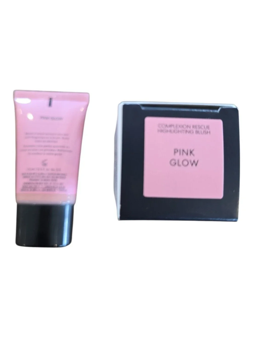 Bare Minerals NIB Complexion Rescue Highlighting Blush in Pink Glow Retail $28