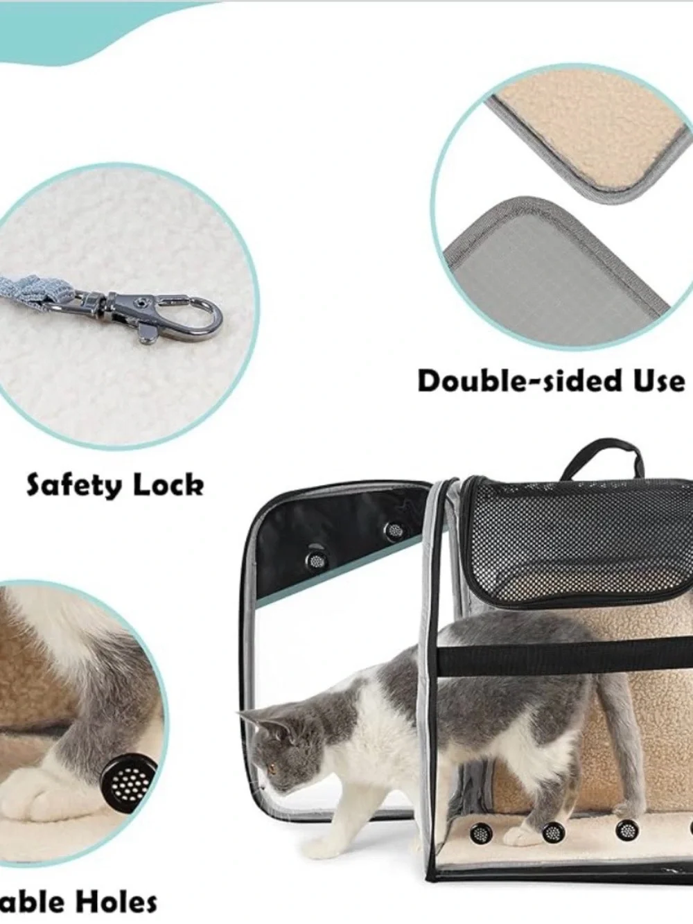 Gapzer cat backpack