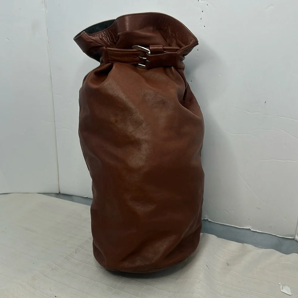 Fausto Santini Schott Made in Italy leather sac bag