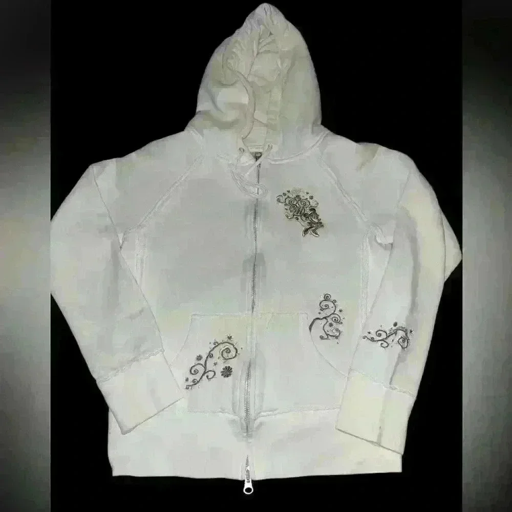 Embroidered Disney Zip Up Jacket