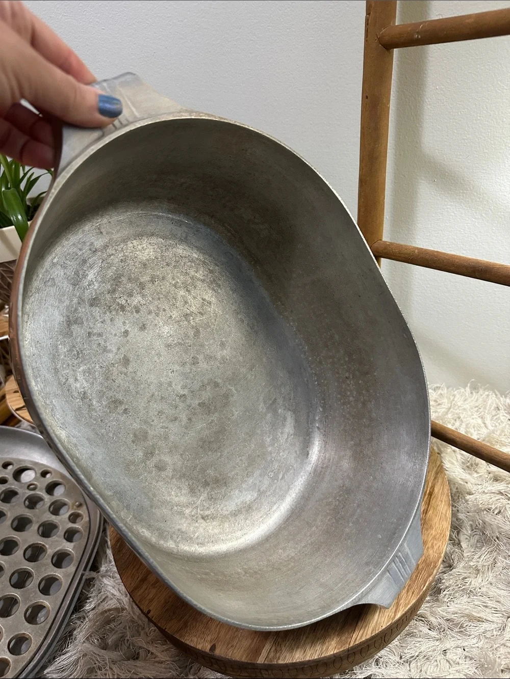 Wagner Ware discoloration some
